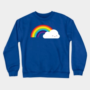 Kawaii Rainbow Crewneck Sweatshirt